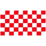 Giant Checkered Red/White 8'x5' - Image 2