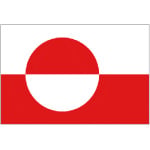 Greenland medium table flag