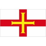 Guernsey Table Flag