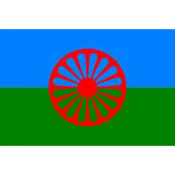 Gypsy (Romani People) hand flag