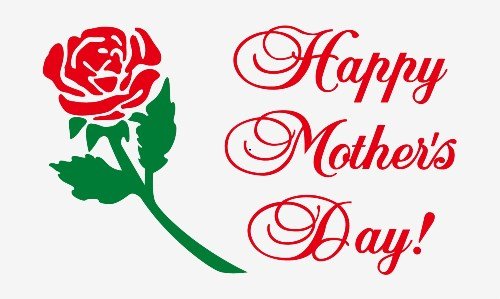 happy mothers day hand flag happy mothers day hand flag