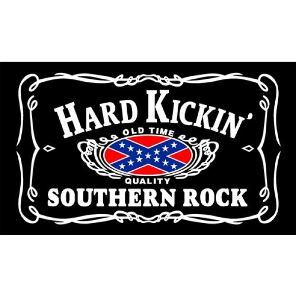 Hard Kickin Southern Rock 5'x3'