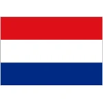 Holland medium table flag