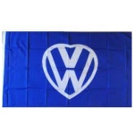 Love Cars blue/white 3'x2' - Image 2