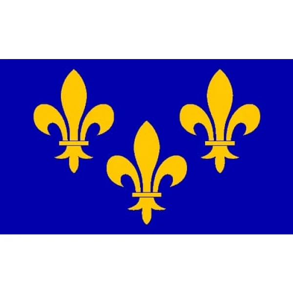 Ile de France hand flag