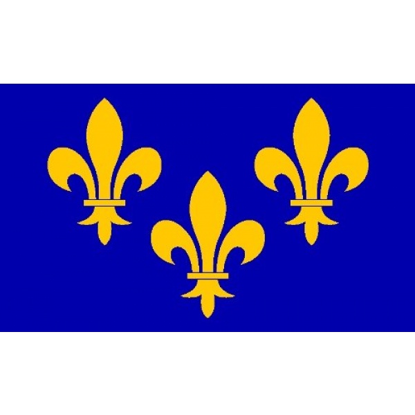 Ile de France table flag
