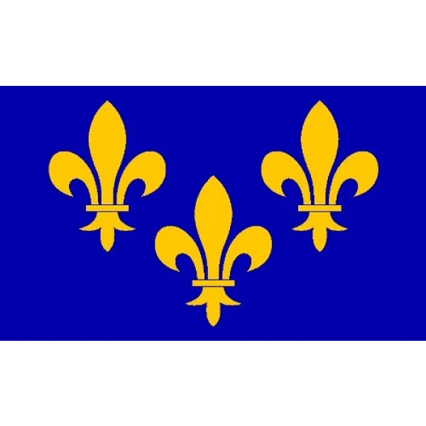 Ile de France table flag