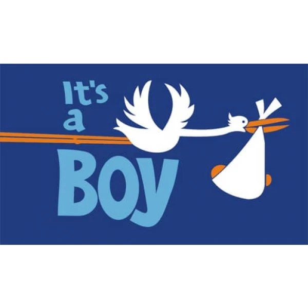 It's a Boy 5'x3'