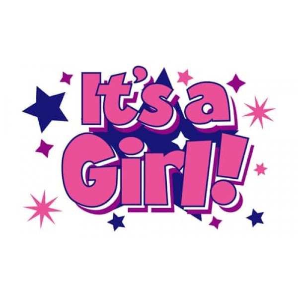It's a Girl (new) 5'x3'