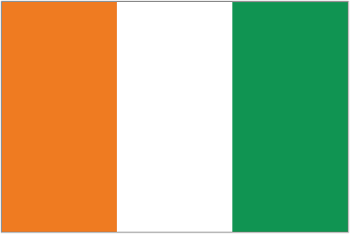 Ivory Coast 3' x 2' 1 Ivory Coast 3' x 2'