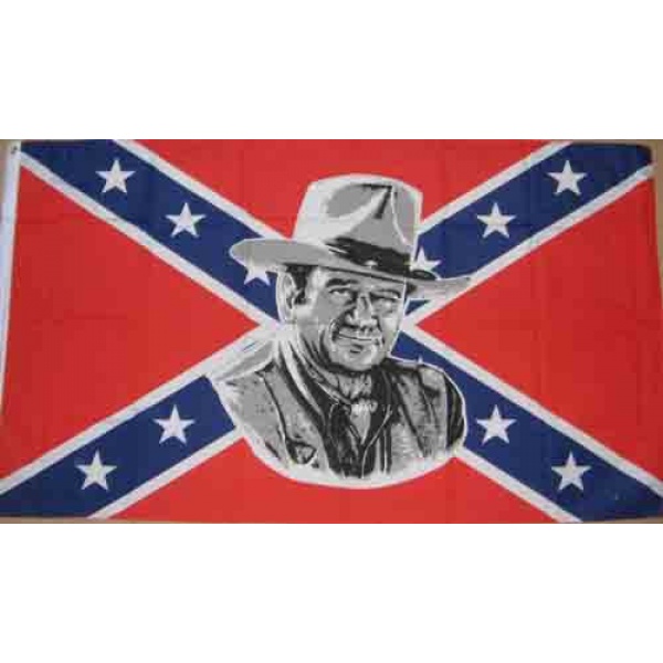 John Wayne Confederate 5'x3'