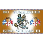 Northern Ireland King William of Orange New 5'x3'