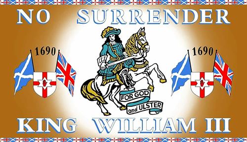 kingwilliamoforangenew - Copy Northern Ireland King William of Orange New 5'x3' - Image 1
