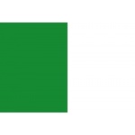 Vertical Stripe Green/White  5'x3'