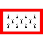 Limousin hand flag