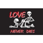 Love Never Dies 5'x3'