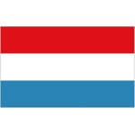 Luxembourg medium table flag
