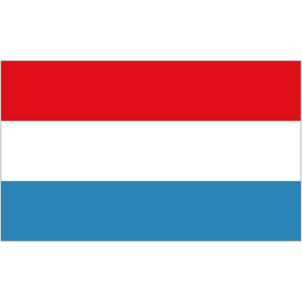 Luxembourg medium table flag