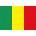 Mali medium table flag