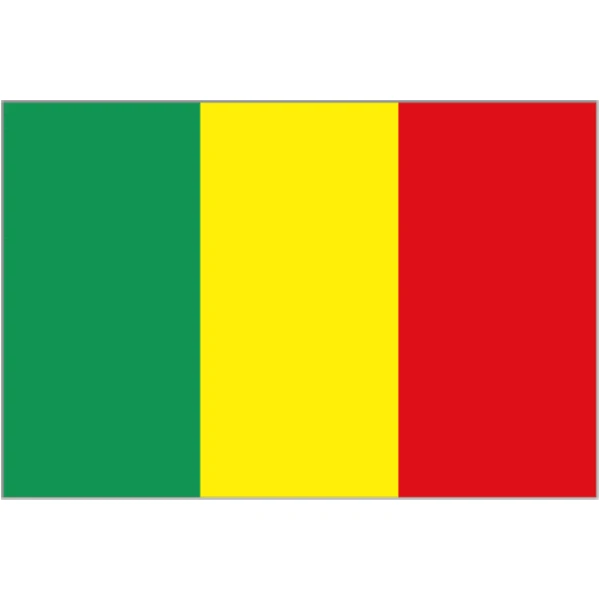 Mali medium table flag