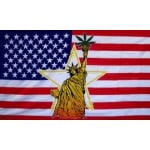 Marijanua with Liberty (USA) 5'x3'