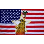 Marijanua with Liberty (USA) 5'x3'