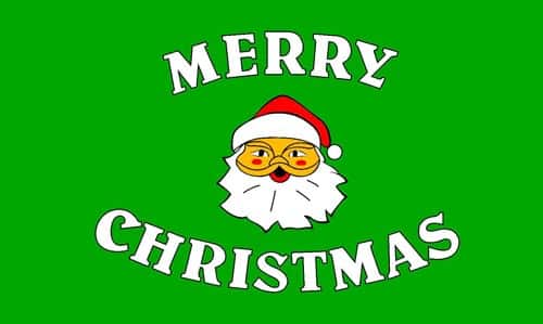 merry-christmas-5277b7cf77405 Merry Christmas (green) 5'x3' - Image 1