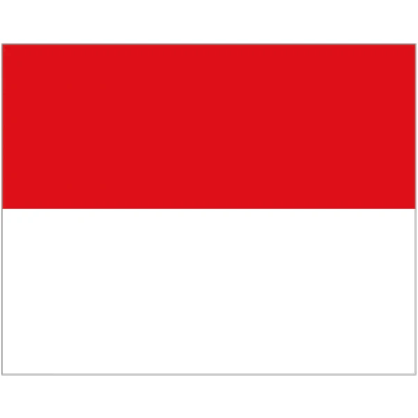 Monaco medium sized table flag
