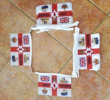 nicentenarybunting Northern Ireland Centenary Bunting