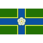 Yorkshire North Riding medium table flag