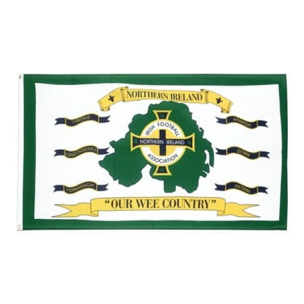 Northern Ireland Our Wee Country 5'x3'