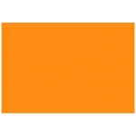 Plain Orange 3'x2' - Image 2