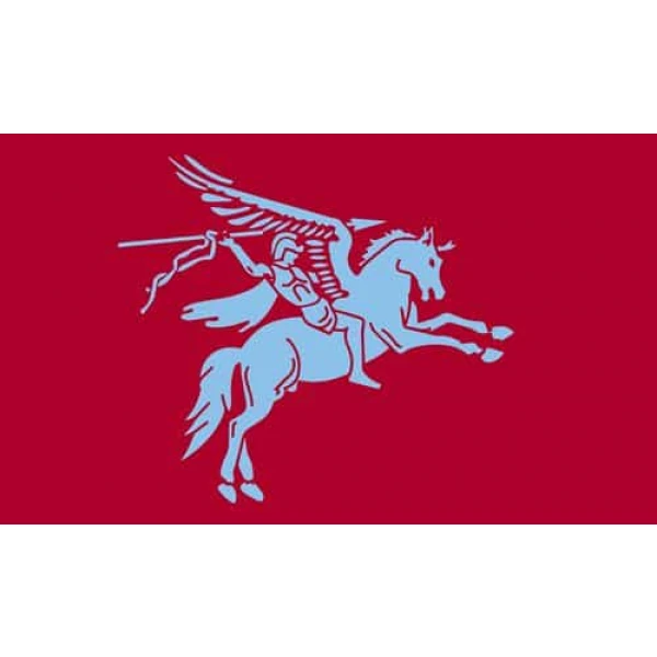 Pegasus Airborne medium hand flag