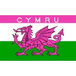 Pink Cymru 5'x3'
