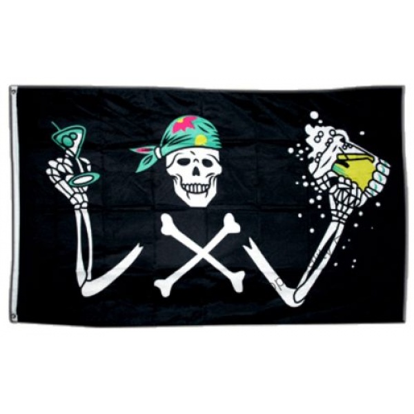 Pirate with Beer 5'x3'