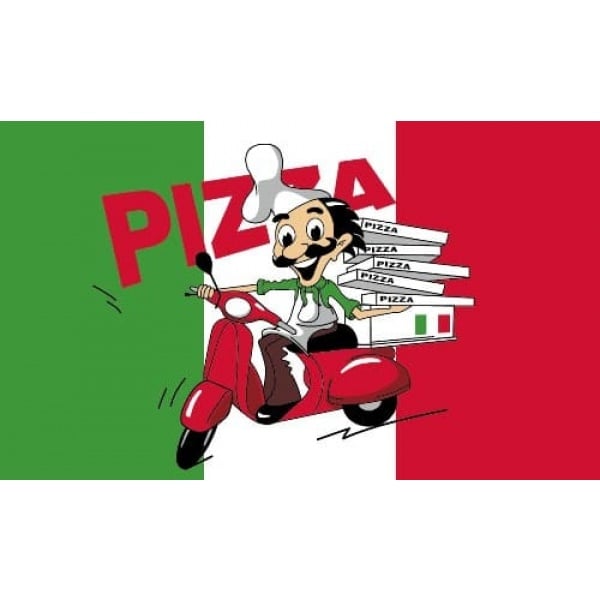Pizza Delivery 5'x3'