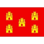 Poitou Charentes table flag