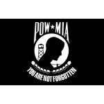 POW (missing in action) hand flag