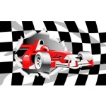 Racing Car 5'x3'