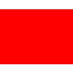 Plain Red medium table flag