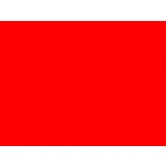 Plain Red medium table flag