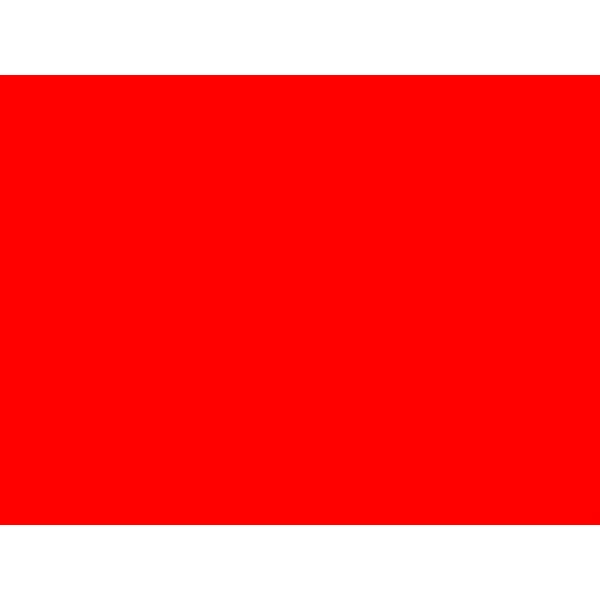 Plain Red medium table flag