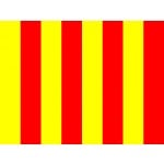 Stripe Red/Yellow  5'x3'