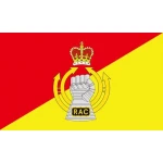 Royal Armoured Corps hand flag