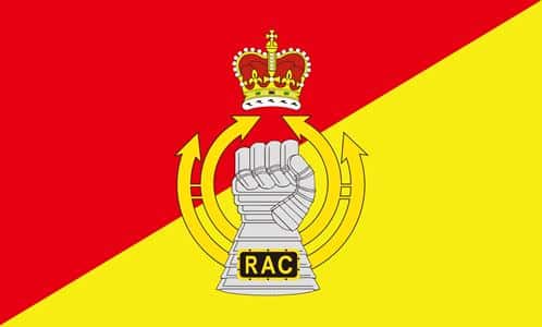 royal-armoured-c-5450d972ed921 Royal Armoured Corps hand flag - Image 1
