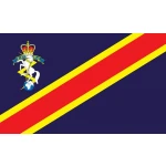 Royal Electrical and Mechanical Engineers (REME) table flag