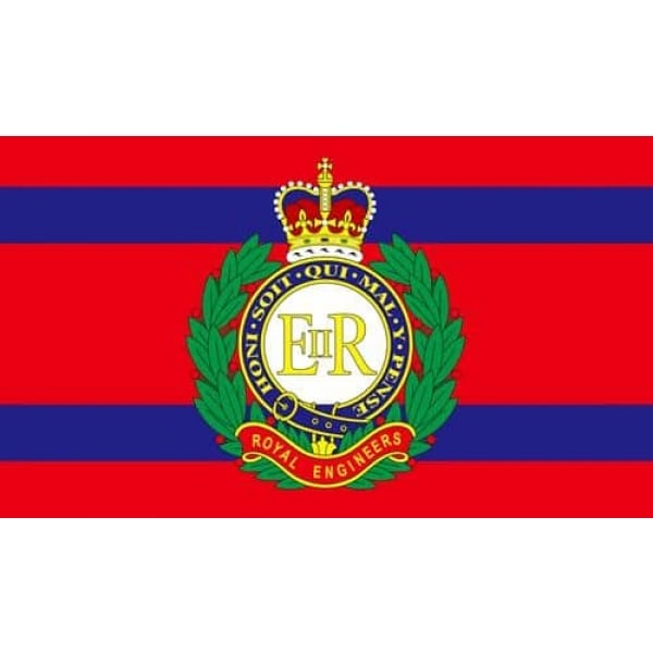 Royal Engineer Corps table flag