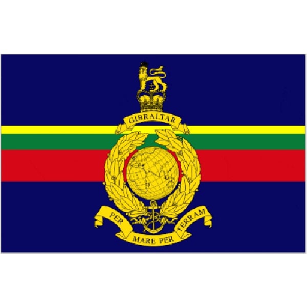Royal Marines table flag
