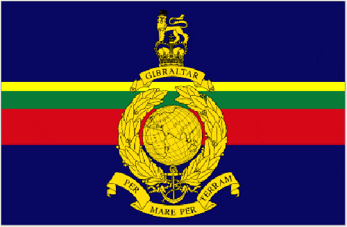 royal-marines-ta-5167e7232f37e Royal Marines table flag - Image 1