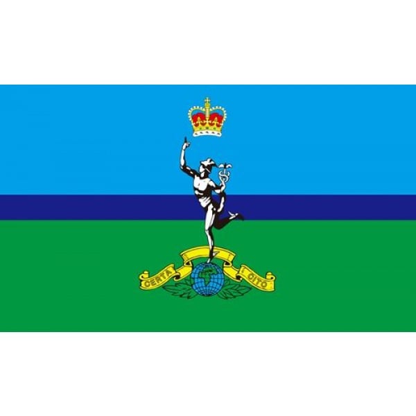Royal Signals table flag
